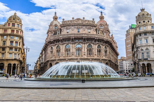 Genova , piazza De Ferrari